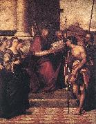 Sebastiano del Piombo San Giovanni Crisostomo and Saints Spain oil painting reproduction